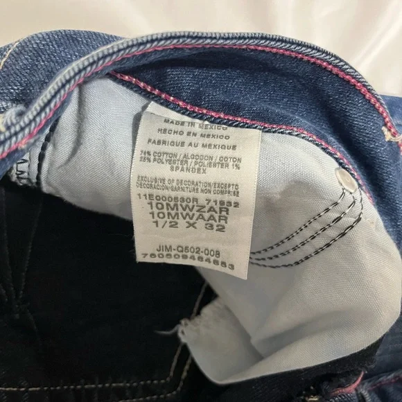 Wrangler Dark Blue Bootcut Jeans - Picture 5 of 6